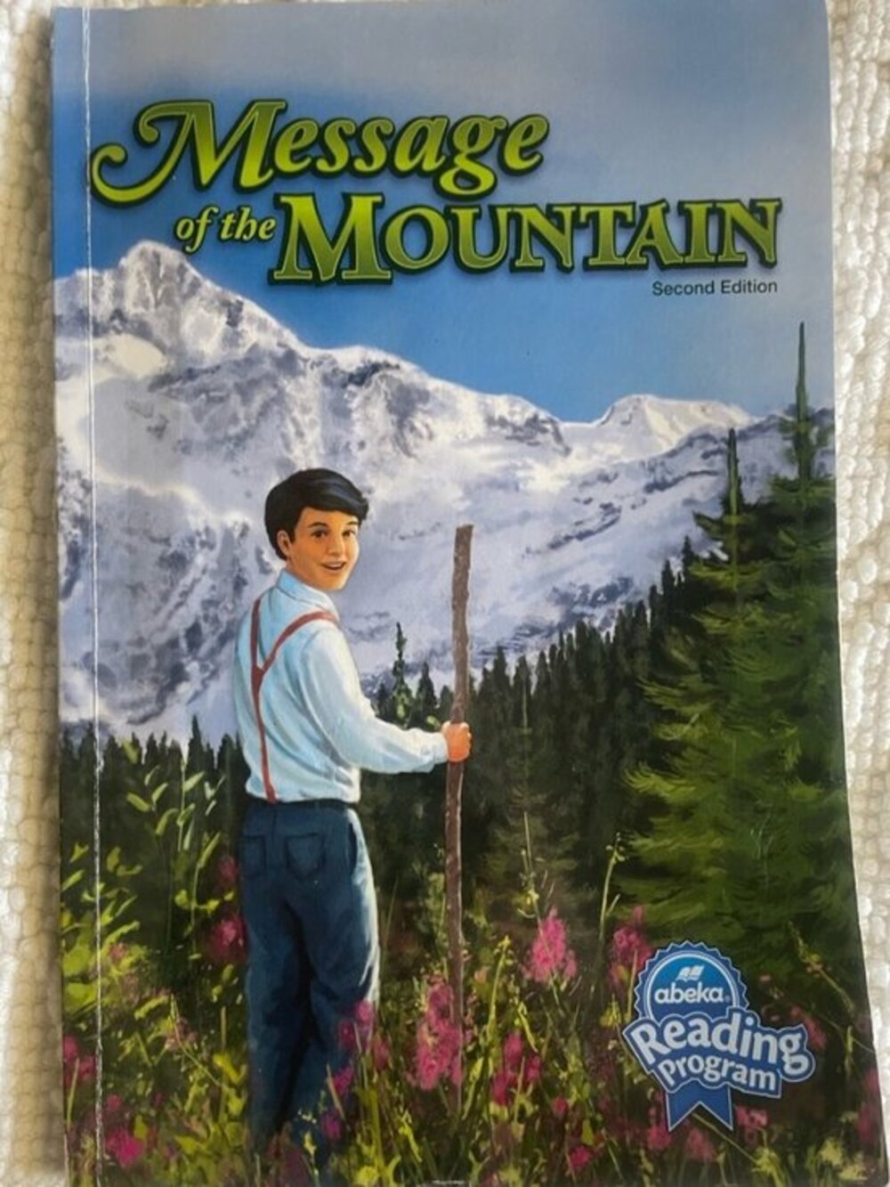Message of the Mountain Reading curriculum book